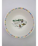 Vintage Interpur Child’s ABC Bowl 1985 Used Approximately 5.5&quot;  - $11.88