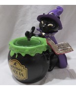 Yankee Candle Votive Tea Light Holder V/H TL/H SOPHIA Cat WITCHES BREW Book - $88.37 CAD