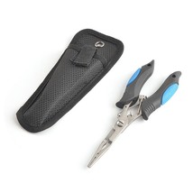 Stainless Steel Hook Remover Portable Split Ring Equipment Fishing Pliers Multif - £66.96 GBP
