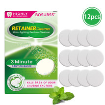 Denture cleaning effervescent tablets, individually packaged, braces, re... - $91.18 MXN