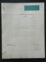 1969 H.G. Lewis SCREENPLAY/SCRIPT For ABILENE United Pictures Organizati... - £185.10 GBP