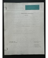 1969 H.G. Lewis SCREENPLAY/SCRIPT For ABILENE United Pictures Organizati... - £191.13 GBP