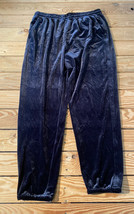 gap NWT women’s Faux velvet  Velour sweatpants size M black S2 - £16.04 GBP