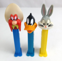 Lot of 3 Looney Tunes Pez Dispensers Bugs, Yosemite Sam, &amp; Daffy (F) - £7.59 GBP