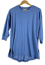 Athleta Inspire Top XS Cottage Blue Hi Lo Tunic Athleisure Walking Coast... - $564.05 MXN