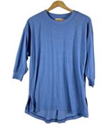 Athleta Inspire Top XS Cottage Blue Hi Lo Tunic Athleisure Walking Coast... - $564.83 MXN