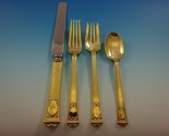 San Lorenzo Gold by Tiffany and Co. Sterling Silver Flatware Set Service... - £3,664.99 GBP