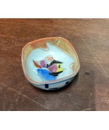 Vintage Porcelain Hand Painted Chinese Japanese Asian Trinket Dish - 1”H... - $468.29 MXN