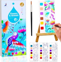 Water Color Paint Sets for Kids Pocket Watercolor Painting Book Watercolor Color - £16.03 GBP