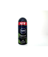 Nivea Men antiperspirant DEEP Black Carbon AMAZONIA roll-on 50ml- FREE SHIP - $10.88