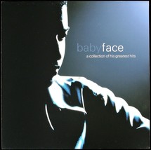 BABYFACE &quot;GREATEST HITS&quot; 2000 PROMO POSTER/FLAT 2-SIDED 12X12 ~RARE~ HTF... - $22.49