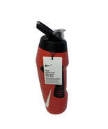 Nike Hyperfuel Squeeze Water Bottle Flip Top 32 fl oz Red Black White New - £7.64 GBP