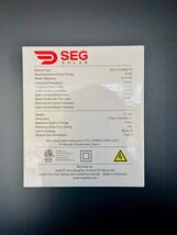 6 Pk SEG-410-BMD-HV 410W Solar Panel, 67.8×44.7×1.2 in, 46 lbs - $799.00