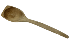Vintage Primitive Hand Carved Wooden Spoon 13&quot; - £22.96 GBP