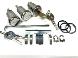 Door  and Trunk Lock Set With Late Keys For 1961 Oldsmobile Cutlass Models - $39.98