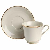 Mikasa Trousdale Footed Cup & Saucer Set - £17.48 GBP