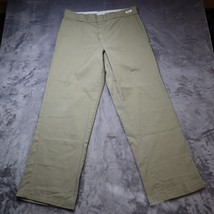 Dickies 874 Original Fit Pants Mens 36 Khaki Pony Chino Casual Outdoor Men 36x30 - £23.63 GBP
