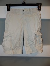 CHEROKEE ADJUSTABLE WAIST KHAKI CARGO SHORTS SIZE 5 BOY&#39;S EUC - $20.00