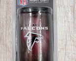 NFL Atlanta Falcons Party Animal Night Light 5&quot; X 3.5&quot; LED Auto on/off B... - $10.00