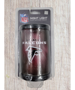 NFL Atlanta Falcons Party Animal Night Light 5&quot; X 3.5&quot; LED Auto on/off B... - £7.02 GBP