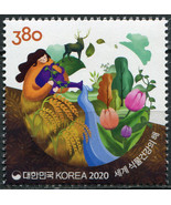 South Korea 2020. International Year of Plant Health (MNH OG) Stamp - £0.76 GBP