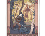 The Witcher III 3 Wild Hunt European Art Nouveau Giclee Poster Print 12x... - £60.05 GBP