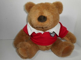 Lands&#39; End Rugby Gund Bear MULDOON 1995 Brown Limited Edition Bear Only - $19.94