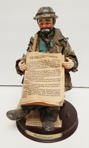 Emmett Kelly Circus Collection Clown Figure WALL STREET 1993 DGC Ltd Ed 513/5000 - £102.30 GBP