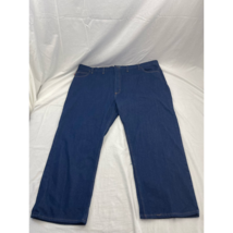 Red Kap Mens Classic Straight Jeans Blue 5 Pocket Denim Big &amp; Tall Casual 54x30 - £18.72 GBP