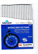 3M Spoke Reflectors for Bicycles | High Visibility| Made with 3M Scotchlite | 36 - £13.97 GBP