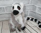 Wild Republic Mini Ring Tail Lemur 8" Sitting Plush Stuffed Animal orang... - $13.50