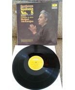 Herbert Von Karajan Beethoven Sinfonia N° 5 LP Vinyl 12&quot; 1963 Prima Stam... - $33.89 CAD