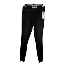 Athleta Jeans Womens Black Sculptek Ultra Skinny Ankle Zip Size 4T Tall NWT - $30.55