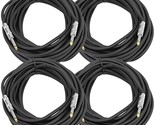 Seismic Audio - Fs35_4Pack - 4 Pack Of Heavy Duty 35 Foot 1/4&quot; To 1/4&quot; P... - $141.98