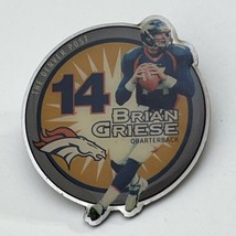 Brian Griese Denver Broncos 2001 Denver Post NFL Football Lapel Hat Pin Pinback - £5.36 GBP