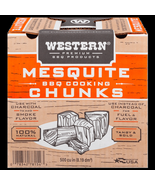 500 CU in Mesquite Smoking Wood Chunk Box CS - $30.79 CAD