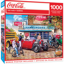 Coca-Cola - Hot Rods 1000 Piece Jigsaw Puzzle - £13.43 GBP