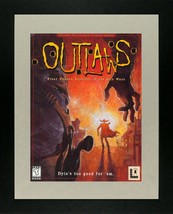 Outlaws - Game Advert - Framed Picture - 11&quot; x 14&quot; - £26.37 GBP