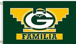 Green Bay Packers Familia Flag 90cmx150cm/3x5FT - £14.21 GBP