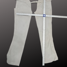 Gray Chaps Shotgun Style 28 to 33 inch waist  image 6