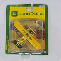 John Deere Diecast Metal 1930s Stearman BiPlane Gearbox Toys NEW SEALED - £7.98 GBP