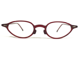 Vintage la Eyeworks Eyeglasses Frames RAY 347 Shiny Red Round Full Rim 43-22-140 - £55.88 GBP