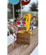 Personalized Toy Story Birthday Centerpiece  Custom Party Decor - $48.00
