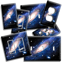 Space Stars Andromeda Galaxy Light Switch Outlet Wall Plate Celestial Room Decor - £14.25 GBP+