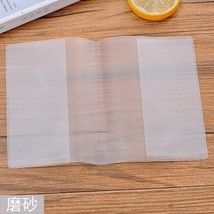 passport cover wallet transparent pvc clear id card holders purse business credit card thumb200