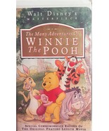 The Many Adventures of Winnie the Pooh (Walt Disney&#39;s Masterpiece) [VHS]... - $5.28