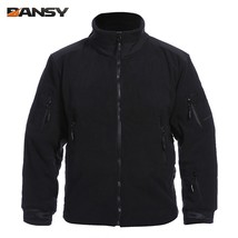 Autumn Winter Windproof  Warm Fleece Jacket Men&#39;s   Work Thermal Coat Jacket Out - £92.16 GBP