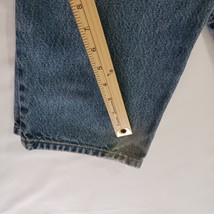 Carhartt B17-DST Men's 40×32 Blue Cotton Denim Jeans Measured Size 38×31 image 3