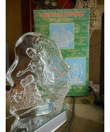 SOLID GLASS &quot;GUARDIAN ANGEL&quot; TABLE ORNAMENT W/LED LIGHT/COLOR CHANGING/C... - £18.33 GBP