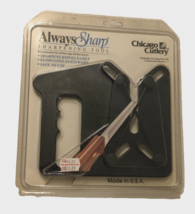 Chicago Cutlery Always Sharp Sharpening Tool 12023 Black Kitchen Cooking... - $37.56